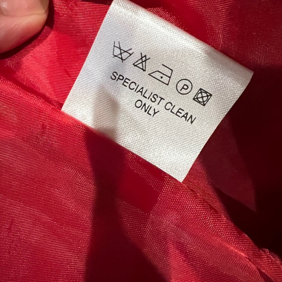 Women's Red Leather Suede Lagenlook Jacket Size 2X - Picture 7 of 10